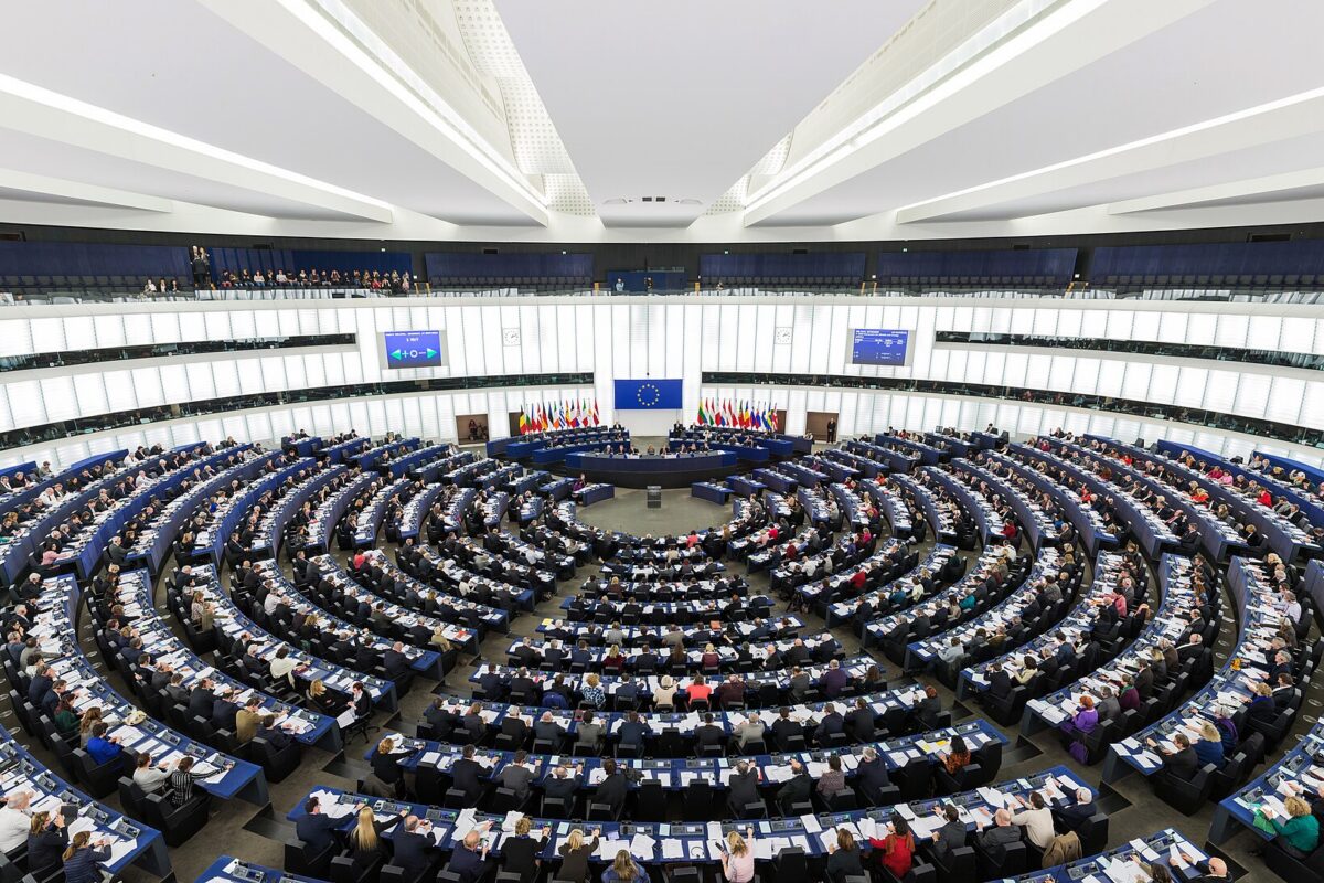 Sala obrad Parlamentu Europejskiego