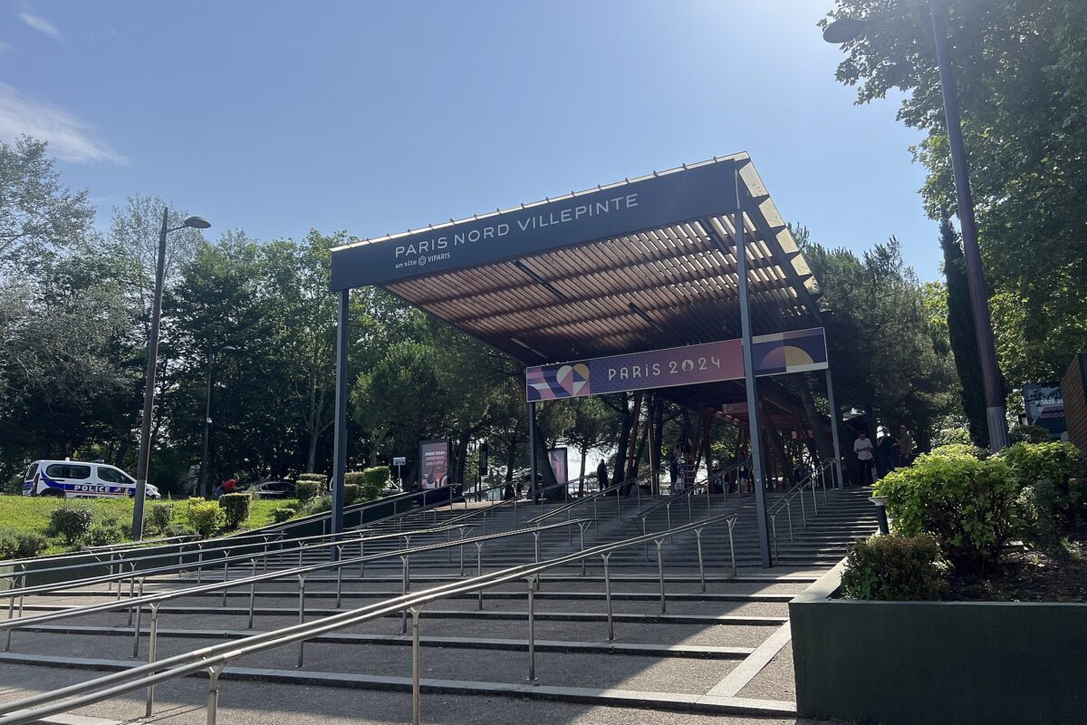 Wejście na teren wystawienniczy Paris Nord Villepinte pod Paryżem